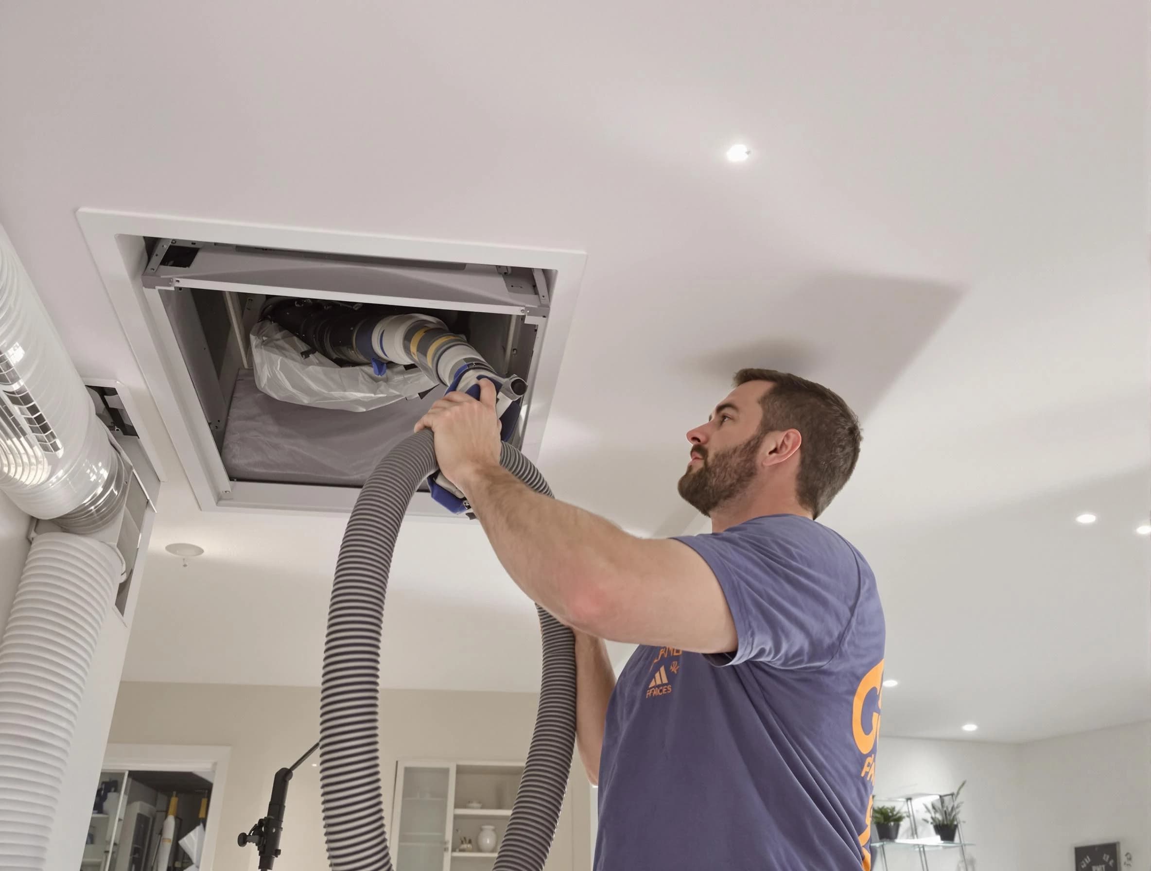 Precision indoor duct cleaning by Hempfield Air Duct Cleaning in Hempfield