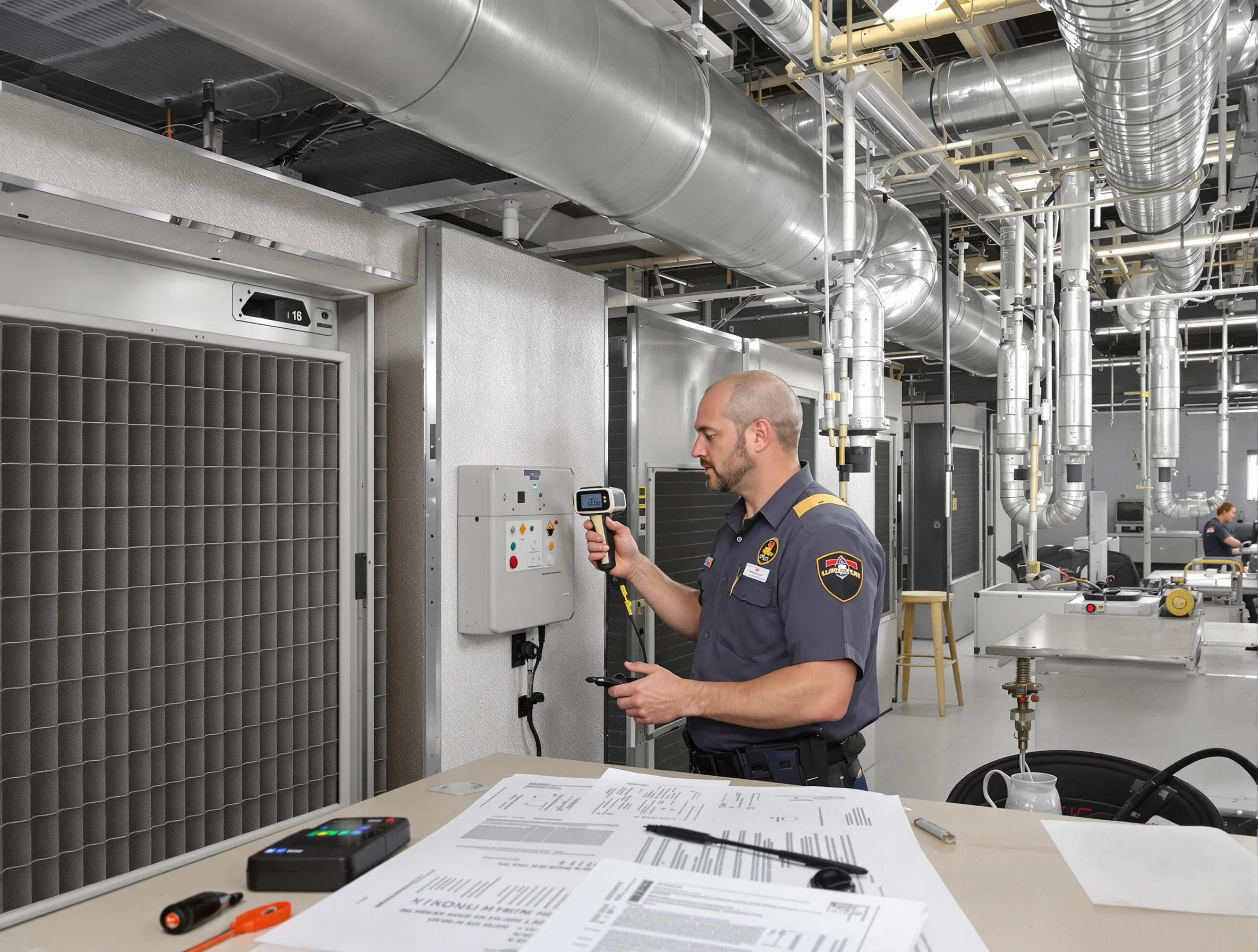 Professional filter system inspection by Hempfield Air Duct Cleaning in Hempfield