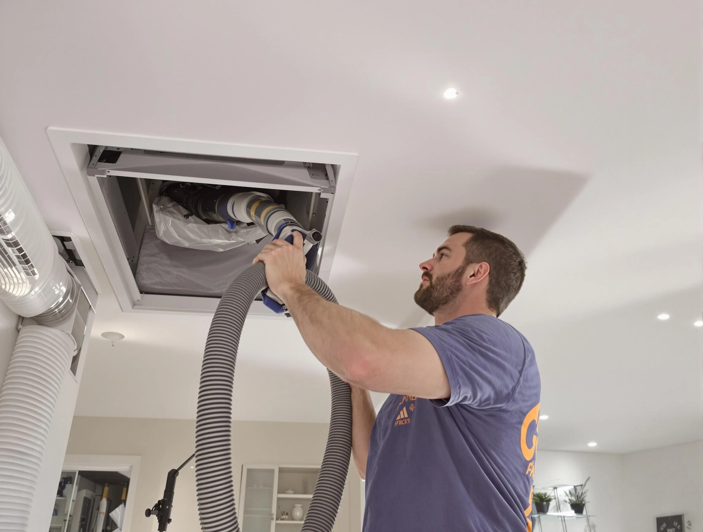 Precision indoor duct cleaning by Hempfield Air Duct Cleaning in Hempfield