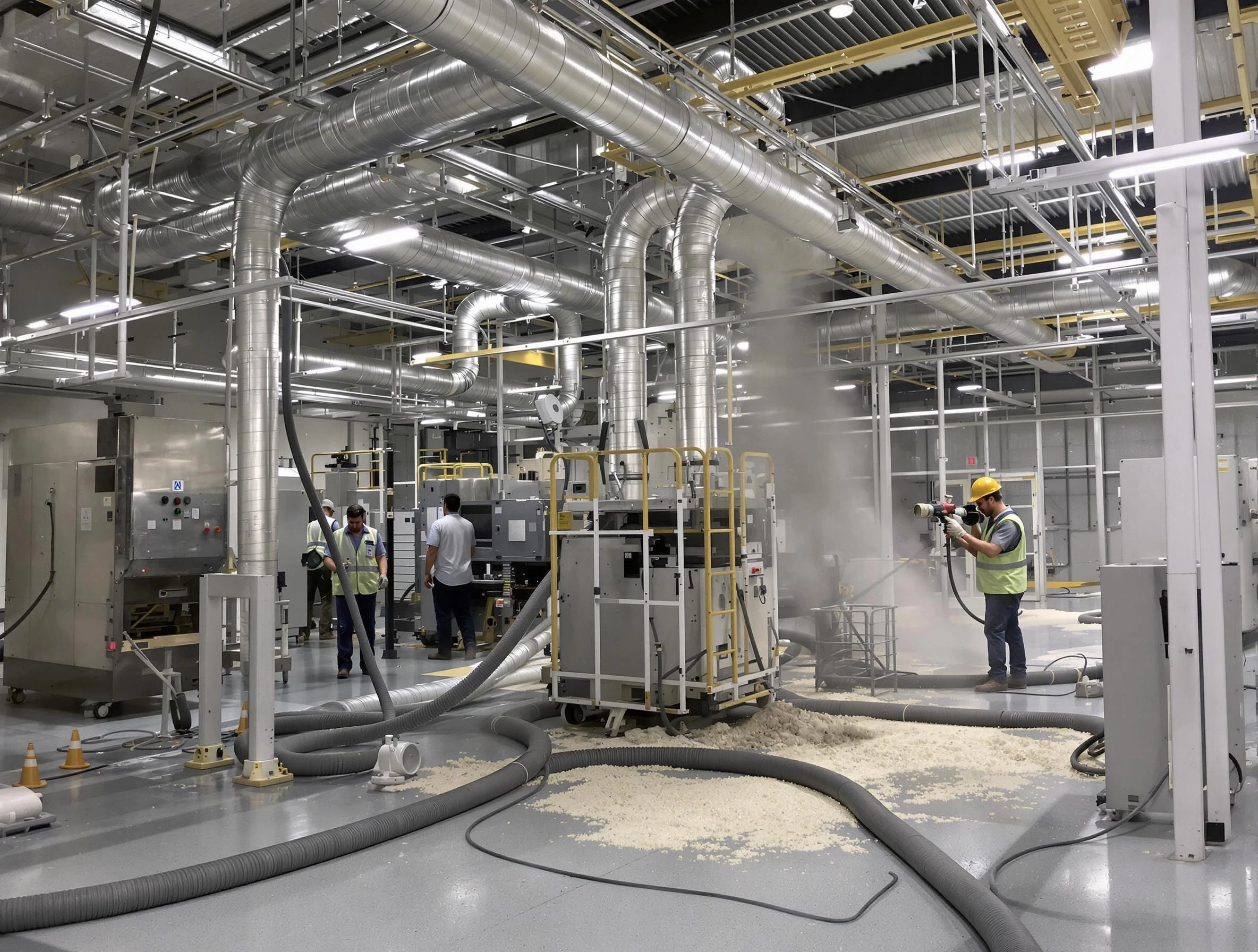 Heavy-duty industrial duct cleaning by Hempfield Air Duct Cleaning in Hempfield